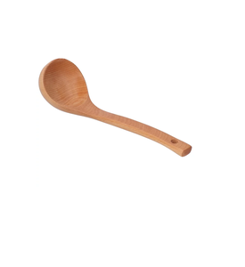Cuchara de sopa de madera de diseño de lujo 100% naturaleza accesorios de cocina ecológicos sopa personalizada cuchara de madera de arroz - Product Image 3
