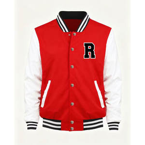 Veste universitaire personnalisée de qualité supérieure, logo et couleurs personnalisés, vente en gros - Product Image 1