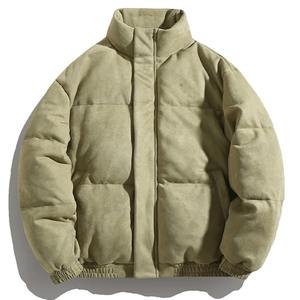 Manteau de canard d'hiver en tissu de toile blanche de haute qualité pour hommes, col montant et veste à capuche coupe-vent pour la randonnée en plein air, taille 3XL - Product Image 3