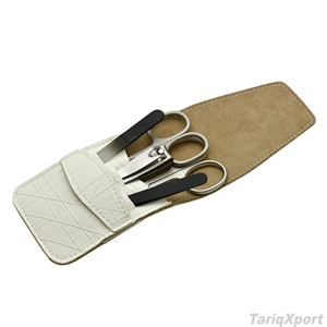 Professional German Stainless Steel <b>Nail</b> Scissors Clipper 7 in 1 Single Spring Luxurious Manicure & Pedicure <b>Set</b> Case - Product Image 2