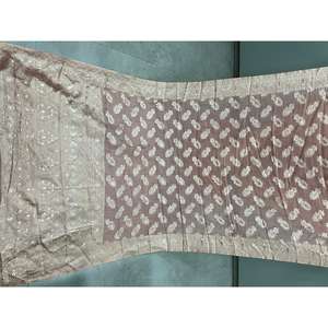 ผ้าส่าหรีผู้หญิงลาย Platters Patterns Designer Shimmer Mix ดีไซน์ทันสมัย สวมใส่ได้ทั้งแบบดั้งเดิมและลำลอง แห้งเร็ว ทรงปกติ ใส่ได้ทุกฤดู - Product Image 2