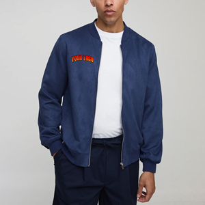 Personalizado Chenille bordado Logo Soft Shell béisbol Letterman chaqueta Hip Hop Casual Wear ligero Varsity chaqueta para hombre - Product Image 4