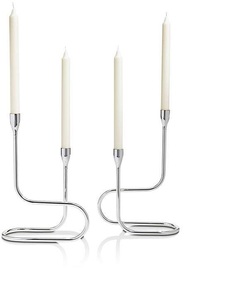 Metal Candelabra <b>Candlestick</b> Wedding Square <b>Gold</b> Silver Best Selling Metal Candle <b>Holder</b> for Table - Product Image 3