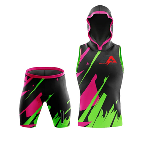 Diseño de logotipo personalizado 7v7 Uniforme de fútbol Material de alta calidad Poliéster y Spandex 7v7 Uniformes de fútbol - Product Image 5