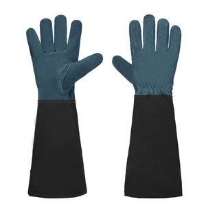 Gants de jardinage à manches longues en cuir de vachette Gants de soudage de travail résistants à l'éperon pour un usage quotidien et décontracté - Product Image 5