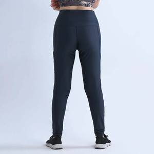 Leggings de yoga pour femmes taille mi-haute professionnels en coton/fibre de bambou respirants, couleurs personnalisées, nouvelle qualité, logo privé, taille - Product Image 5