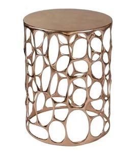 Tables en fil métallique personnalisées de différentes tailles, métal fini brillant OEM/ODM, supportant les commandes en gros, tables de bienvenue très exigeantes - Product Image 4