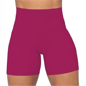 Nuevos pantalones cortos OEM para mujer, pantalones cortos de Yoga para Fitness, ropa deportiva para mujer, mallas de gimnasio, sin costuras, cintura alta - Product Image 4
