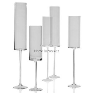 Simple Design <b>Black</b> Color Powder Coated 5 Arms Luxury Look <b>Candelabra</b> Party and Wedding Table Centerpiece Decoration Supplies - Product Image 6