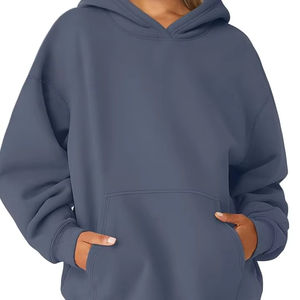 Sweats à capuche surdimensionnés pour hommes respirants, service OEM, vente en gros, 100% coton molletonné, fabriqué au Pakistan - Product Image 1