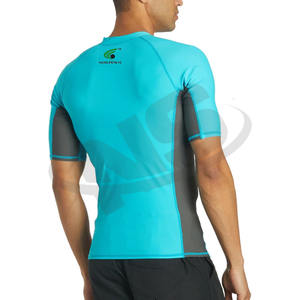 Ropa deportiva de compresión de secado rápido de manga corta para hombre de alta calidad, Kimono Jiu Jitsu con estampado personalizado, precio de fábrica - Product Image 5