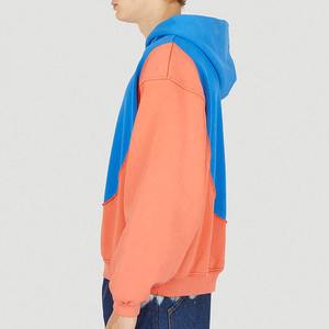 Personalizado de los hombres gota hombro 100% algodón remolino sudaderas con capucha de gran tamaño de peso pesado sudaderas con capucha hombres casual Sudadera con capucha - Product Image 3