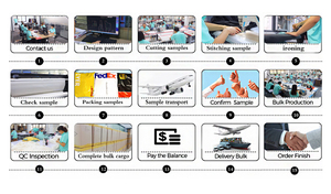 Chaqueta cortavientos con capucha y cremallera para hombre de gran tamaño con cordón impermeable de nailon ligero con logotipo impreso personalizado - Product Image 6