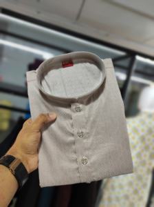 ชุดคอลเลกชั่นยาวผ้าไหม J-Card นุ่มแบบดั้งเดิมพร้อมชุดนอนสำหรับผู้ชาย - Product Image 4