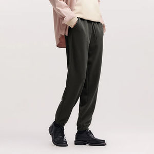Custom Nylon Oversized Sweatpants for <b>Men</b> and Women Solid Pattern <b>Baggy</b> Wide Leg Sweat <b>Jogger</b> Track Pants Flared Pants - Product Image 6