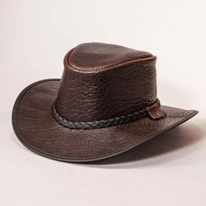 Top Trending High Quality Leather Design Cowhide Cowboy <b>Hats</b> <b>for</b> <b>Men</b> Fashionable Adult Western <b>Hats</b> - Product Image 1