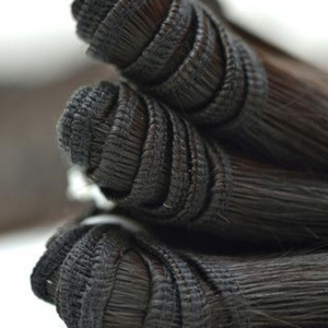 Cheveux indiens Remy, cuticules alignées, bruts, naturels, bouclés, double trame, permanente, toutes les couleurs, non traités, cheveux de temple - Product Image 2