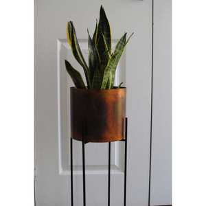 Jardinières de jardin artisanales de qualité supérieure Pots de fleurs d'intérieur Conteneurs de plantes décoratives Inde - Product Image 4