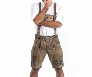 Tenue traditionnelle bavaroise authentique pour homme, short Lederhosen, short bavarois pour homme, Lederhosen, tenue de fête - Product Image 2