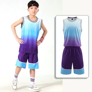 Children Summer Sleeveless Basketball T-shirts Shorts for <b>Boy</b> Clothing Quick dry Sport <b>Tank</b> <b>Tops</b> Kids Basketball Jersey - Product Image 6