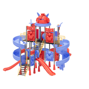Équipement d'amusement extérieur en plastique de meilleure qualité de fabrication turque pour les enfants pour les jardins d'enfants et les terrains de jeux - Product Image 1