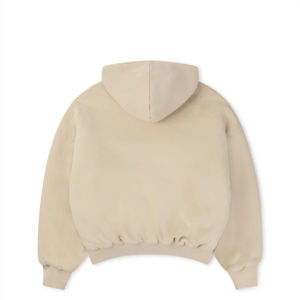 High Quality 100% Cotton 450g <b>Pullover</b> Oversized Winter Hoodie <b>Men's</b> Warm Fleece Eco-Friendly Wholesale Embroidery Printing Logo - Product Image 2