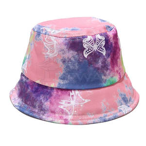 Ropa informal Sombreros de cubo para adultos Nuevo estilo 100% Algodón Sombreros de cubo impresos personalizados - Product Image 1