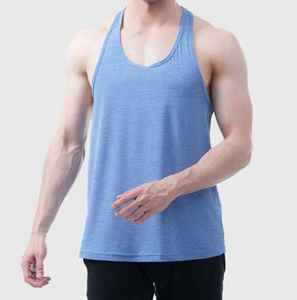 Débardeurs de sport en coton avec broderie personnalisée, séchage rapide, respirant, sans couture, pour hommes et femmes, streetwear - Product Image 4