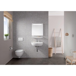 Lavabo Geberit RENOVA 600x480mm Blanco con Orificio para Grifo y Desbordamiento - Product Image 4