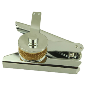 Embosseur de livres <span class=keywords><strong>personnalisé</strong></span> en <span class=keywords><strong>laiton</strong></span> pour usage professionnel, <span class=keywords><strong>tampon</strong></span> à embosser avec étiquette privée - Product Image 6