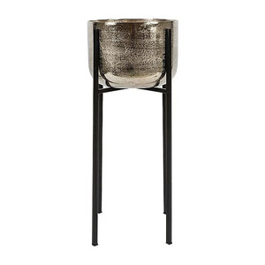 Planter for Indoor Metal Planter with <b>Stand</b> & Indoor Plant Pot for Indoor Plants Mid century Plant <b>Stand</b> with Pots - Product Image 1
