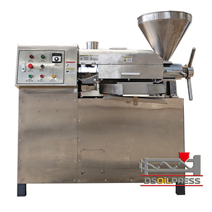 Prensador de aceite de prensado en caliente y frío automático de acero inoxidable 304 de alta calidad para aceite de colza de nuez de soja y sésamo Capacidad de 500 kg/h - Product Image 5