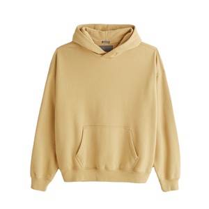 Men's Classic Hoodies New Fashion Casual Cotton Pullover Warm 100% Cotton Fleece All Colors Men's Hoodie <b>Sweatshirt</b> - Product Image 1