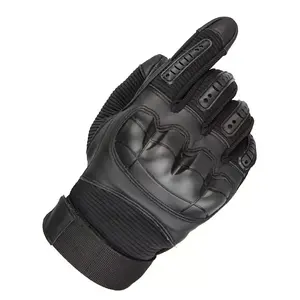 Gants de course en cuir véritable pour hommes, protection des articulations en fibre de carbone, compatibles écran tactile, pour motards et pilotes de moto - Product Image 6