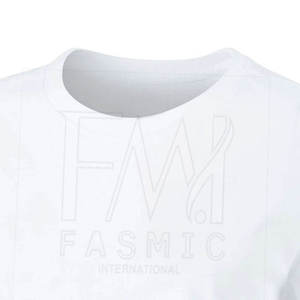 Nouveau T-shirt ample en coton respirant avec logo personnalisé et tissu 100% coton pour femmes - Product Image 3