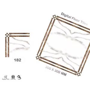 Vistaar, baldosas de cerámica impresas digitalmente de 12x12 pulgadas, acabado mate brillante, construcciones de edificios comerciales interiores para Baño - Product Image 2