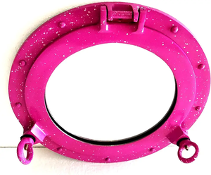 Nautical Style Brass Porthole Wall <b>Mirror</b> Maritime Ship Window Design - Product Image 3