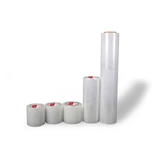 カスタムカラー弾性プラスチック抵抗カラーPE PVC LDLPEストレッチフィルムパレットラップ用低価格