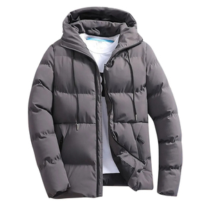 Mens <b>Jackets</b> <b>Jacket</b> for Men Oversized Winter Warm <b>Puffer</b> <b>Jacket</b> Custom Logo <b>Hooded</b> Windproof <b>Waterproof</b> Outerwear Streetwear - Product Image 1