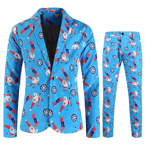 Men Single Button Printed <b>Suit</b> <b>Jacket</b> Causal Fashion Slim Fit For Men Printed <b>Suit</b> Wedding Party Printed <b>Suit</b> Men - Product Image 1