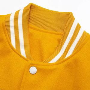 Veste de sport en laine légère de qualité supérieure pour homme, personnalisable, essentielle pour l'hiver, style varsity, col montant, meilleur matériau - Product Image 3