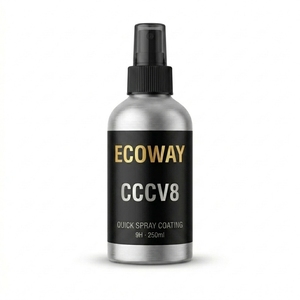 Revêtement en spray céramique CCCV8 250ml |   Nettoyant rapide SiO2 Polysilazane |   Spray hydrophobe pour voiture +50% de brillance |   9H |   Taïwan - Product Image 1