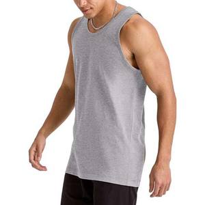 Gym Fitness Coton Bodybuilding Stringer Débardeurs Maillots d'entraînement pour hommes Chemises sans manches de sport Débardeurs d'été respirants - Product Image 3