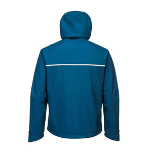 Venta al por mayor 2024 Chaqueta Softshell impermeable deportiva e informal para hombre Nuevo diseño Venta caliente Cierre de cremallera Relleno de algodón - Product Image 4