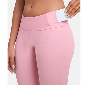 Ropa Deportiva de Alto Rendimiento, Leggings Casuales para Mujer, Transpirables, Ecológicos, de Secado Rápido, Tela de Spandex/Nailon para Correr y Gimnasio, Cómodos - Product Image 5