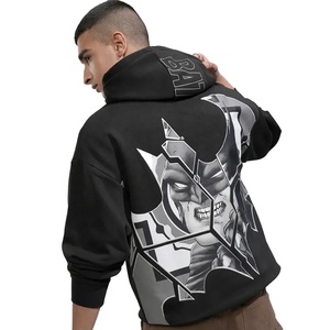 New Arrival Men's Custom Embroidery Hoodies <b>Winter</b> Thick Cotton Sweatshirts with Solid Pattern and Hooded Collar - Product Image 5