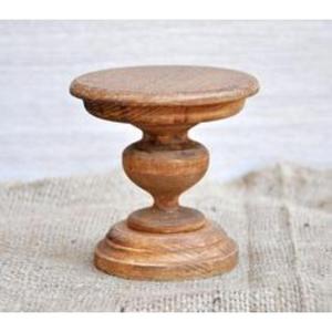 Stunning wooden <b>cake</b> <b>stand</b> with artistic <b>vintage</b> inspired design and high-quality craftsmanship for elegant wedding <b>cake</b> - Product Image 1