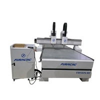 Fresadora CNC de Doble Husillo 1325 de Alta Eficiencia, Máquina de Grabado y Corte de Madera con Múltiples Cabezales, 2 Años de Garantía DSP A11