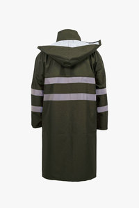 Chubasquero XL ligero impermeable y a prueba de viento con tiras reflectantes para acampar al aire libre y días lluviosos - Product Image 5