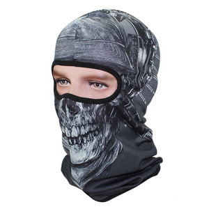 Masque de ski personnalisable par sublimation, unisexe, couvre-tout le visage, protection solaire UV, coupe-vent, balaclava, sports de plein air, moto, fête - Product Image 5